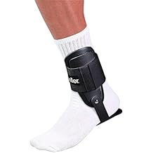 Mueller Sports Medicine Lite Ankle Brace, Ankle Pain Relief Support for Men and Women, Ideal for Sprains, Strains, Arthritis, One Size