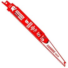 Diablo Demo Demon Carbide Teeth Reciprocating Saw Blades for General Purpose Cuts - Carbide Tooth Design - 9" Length, 6/9 TPI, 3-Pack - DS0909CGP3