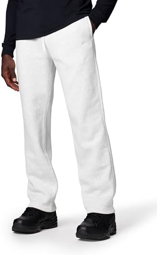 Nike Mens Club Open Hem Brushed Fleece Pants