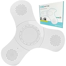 Skywin Bluetooth Conference Speaker with Microphone, Portable Wireless Speaker for Office Desk, Computer, and Laptop, Bluetooth Microphone for Conference Room, and PC, Smart Speakerphone White