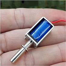 Valve DC 5V 6V 12V Electromagnet Miniature Push-Pull Solenoid Valve Stroke 5 Mm for Cabinet Lock Frame Electronic Lock Spring Reset