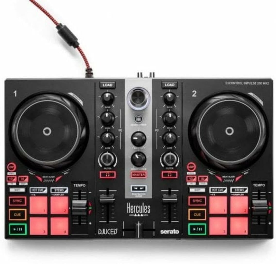 HERCULES DJControl Inpulse 200 MK2 DJ Controller