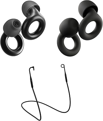 Loop Earplugs Day & Night Link Bundle 2-Pack Loop Experience 2 + Loop Quiet 2 + Loop Link | Reusable Ear Plugs for Sleep, Focus, Noise Sensitivity, Music, Events & More | 18 dB/24 dB Noise Reducti