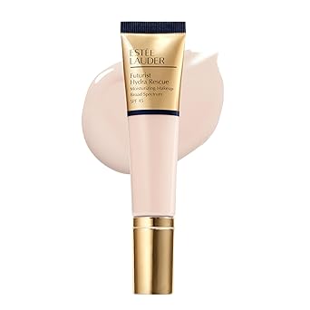 Estee Lauder Futurist Hydra Rescue Moisturizing Foundation Makeup SPF 45 for a 12-Hour Glow, 1.2 Fl Oz